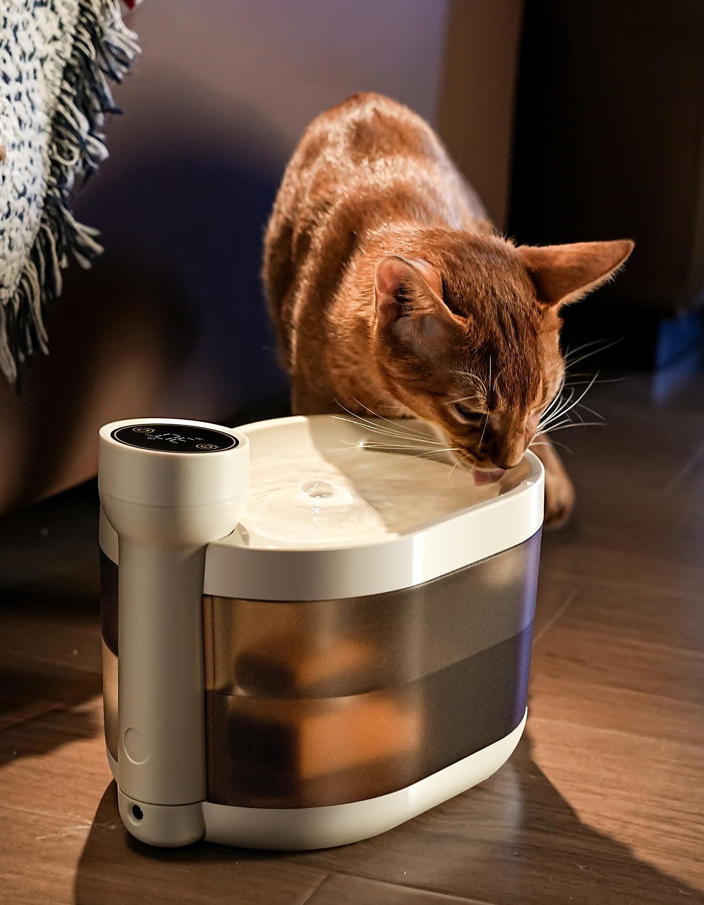 Pet water dispenser，Pet Supplies & Pet，Kitty，Dog，Pets，Pet Smart Home Appliances，product design，home aesthetics，