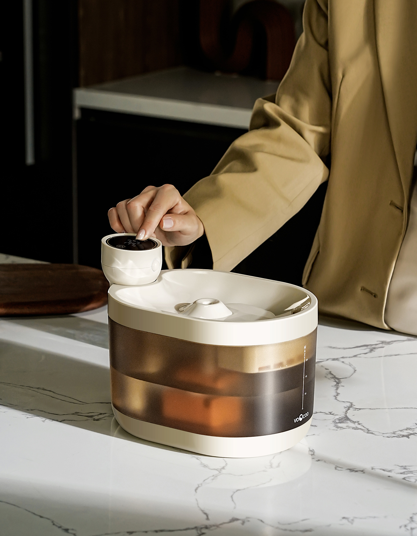 Pet water dispenser，Pet Supplies & Pet，Kitty，Dog，Pets，Pet Smart Home Appliances，product design，home aesthetics，