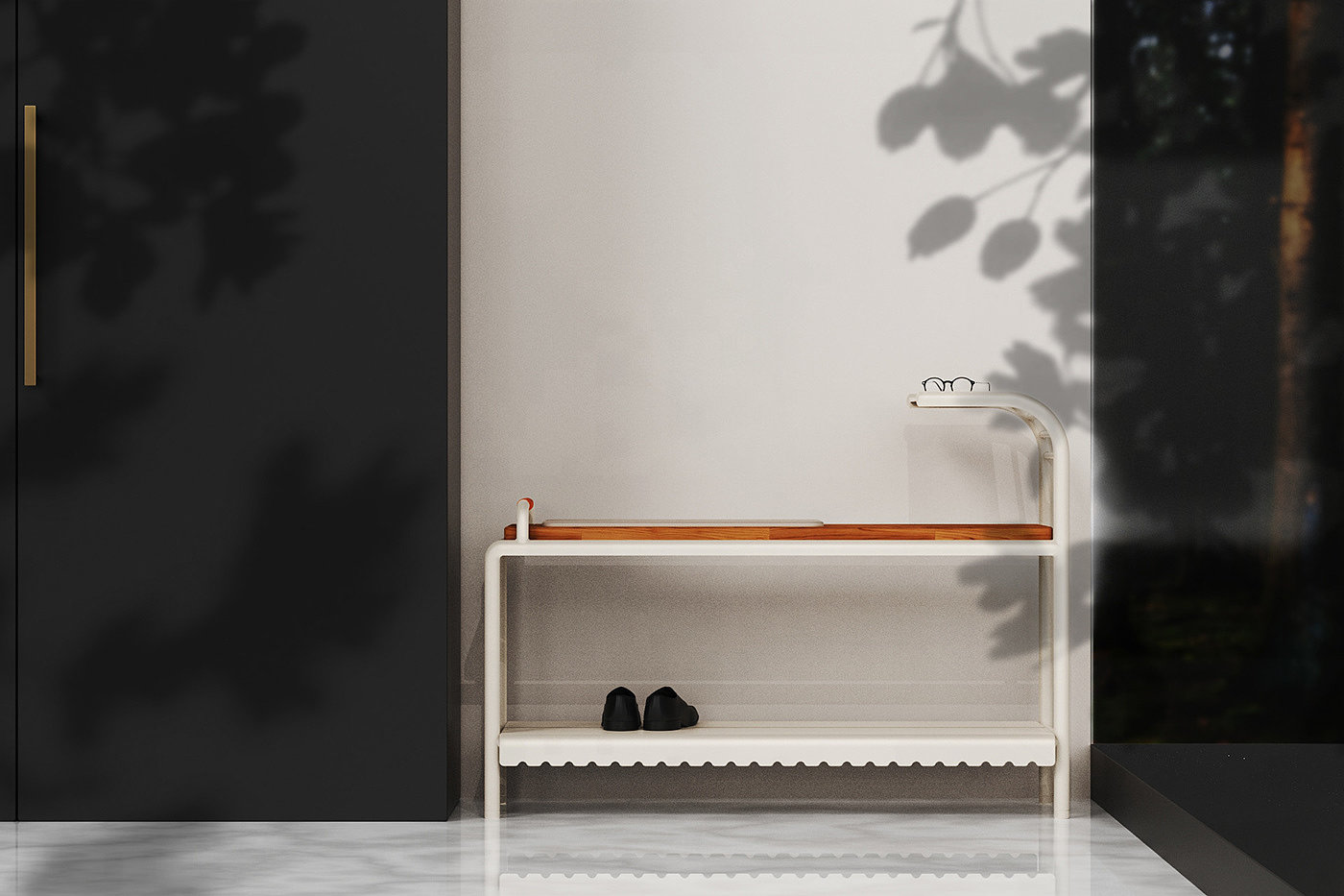 furniture，shoe rack，Change shoes stool，SLIP on : off，