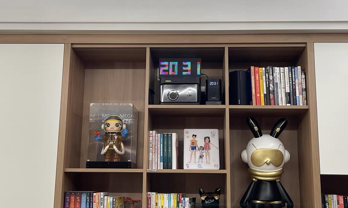 Digital clock，Clock，clock，Creative clock，Electronic clock，WIFI clock，Sense of science and technology，