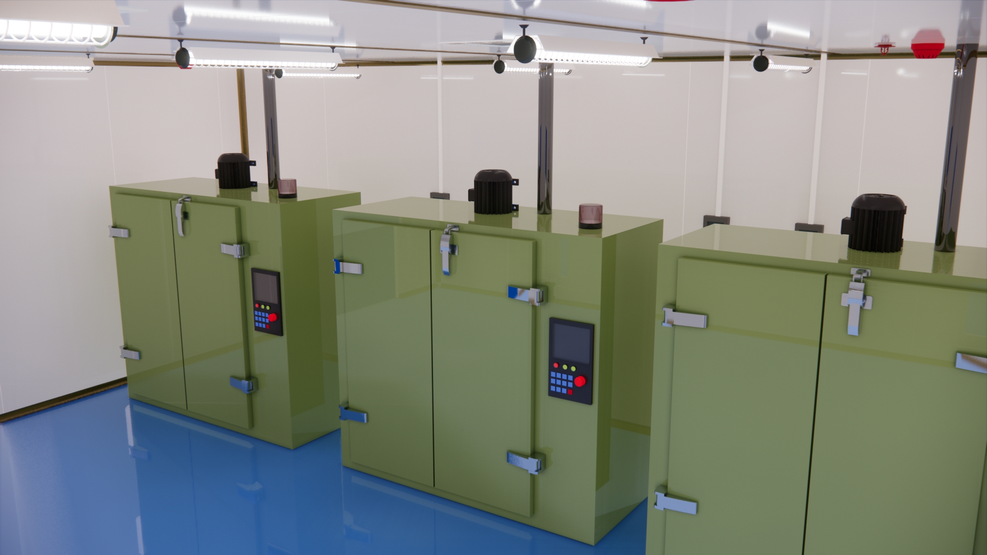 Purification works of dust-free workshop，