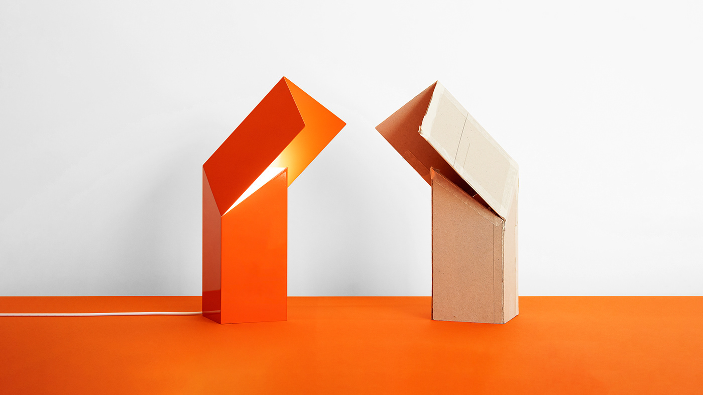 Lineair，Desk lamp，product design，geometry，