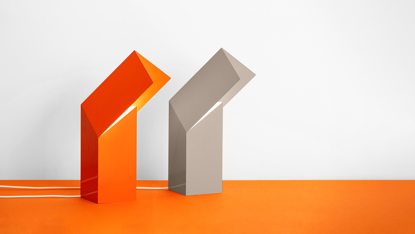 Lineair，Desk lamp，product design，geometry，