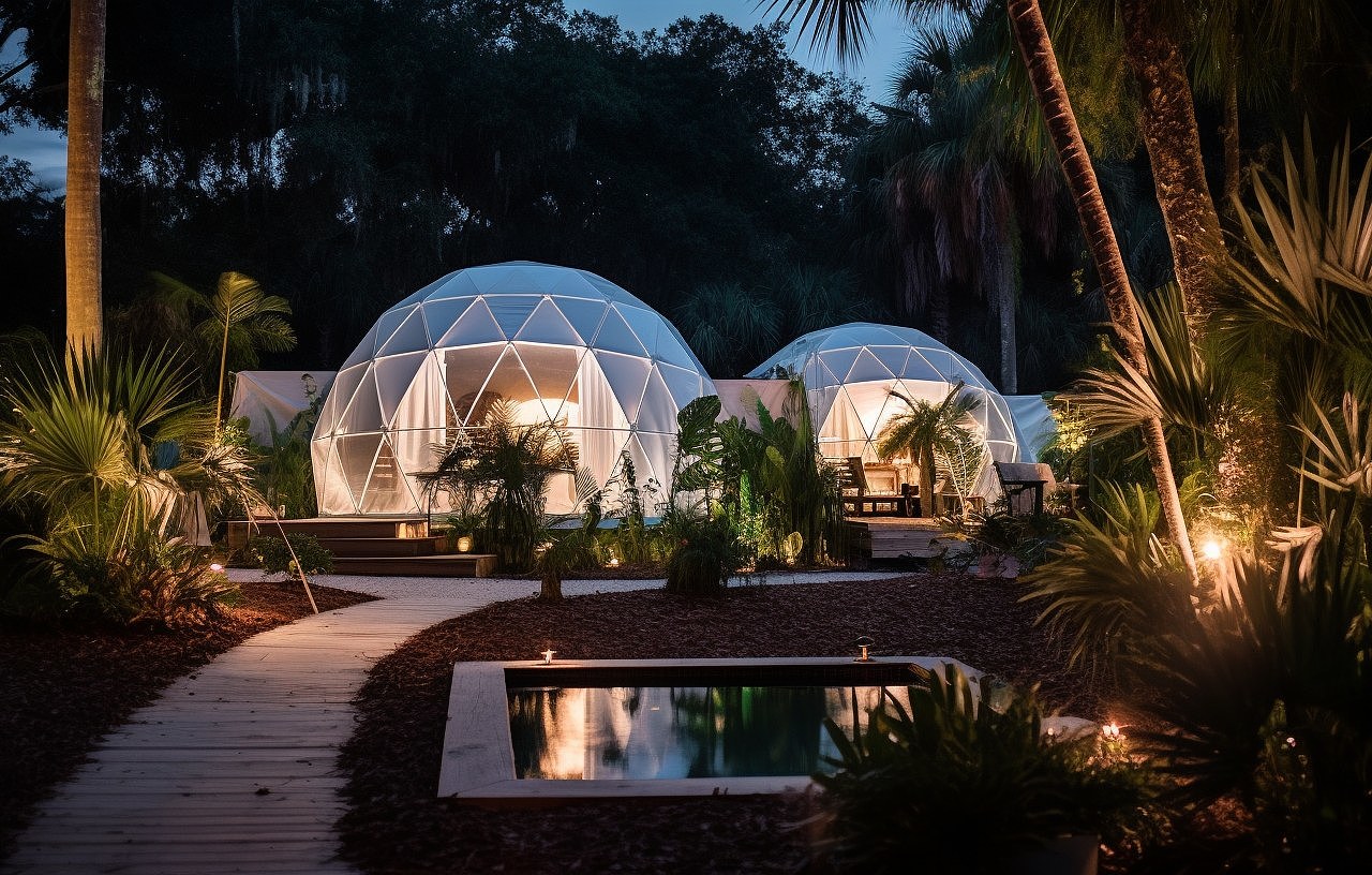 camp，outdoors，hotel，Architectural design，