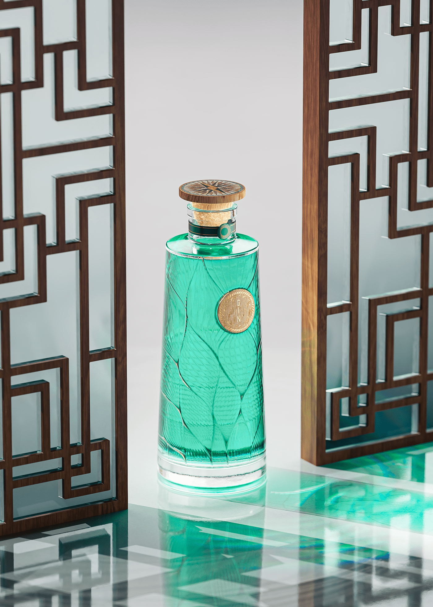 Gin，product design，brand，modern，