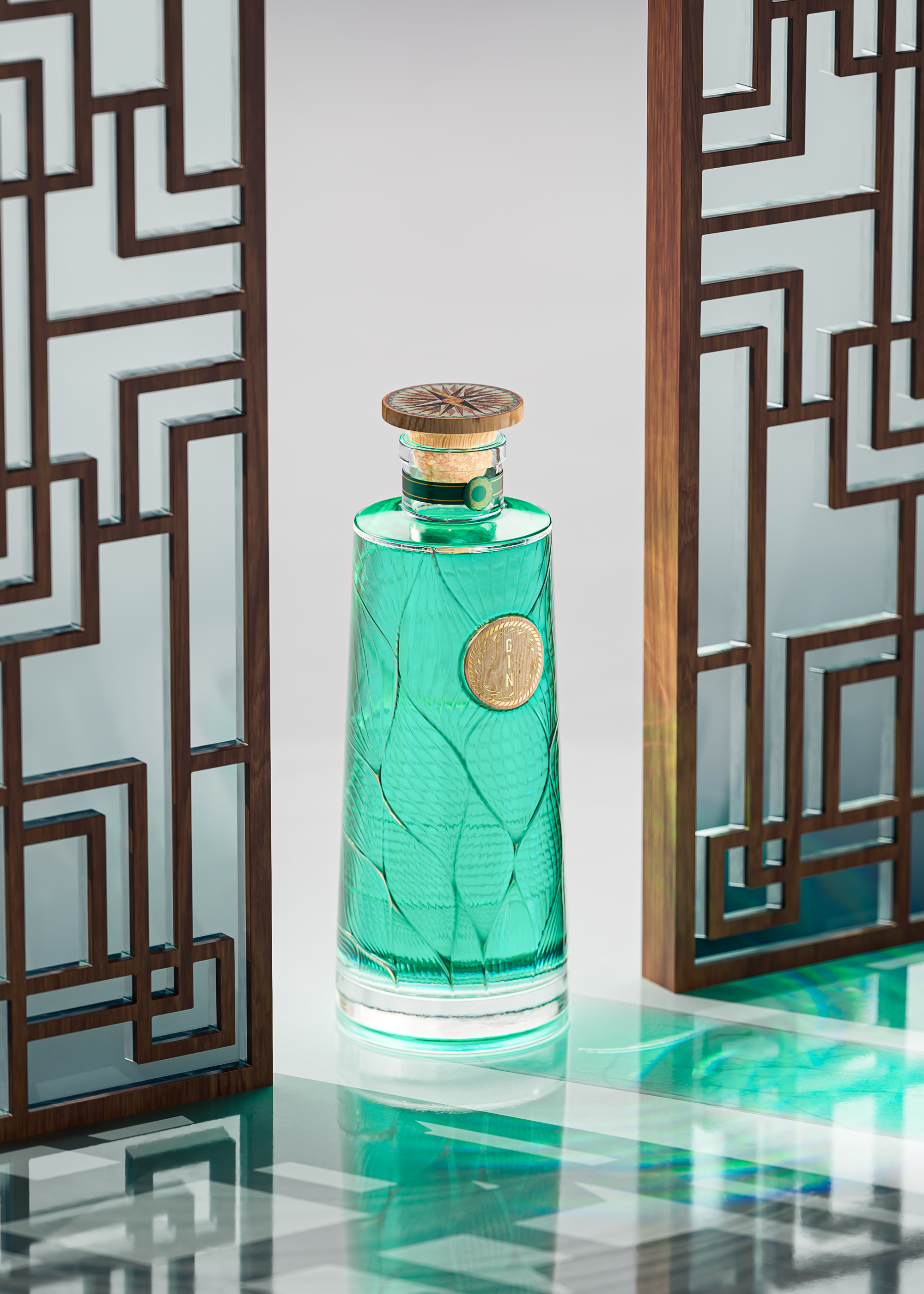 Gin，product design，brand，modern，