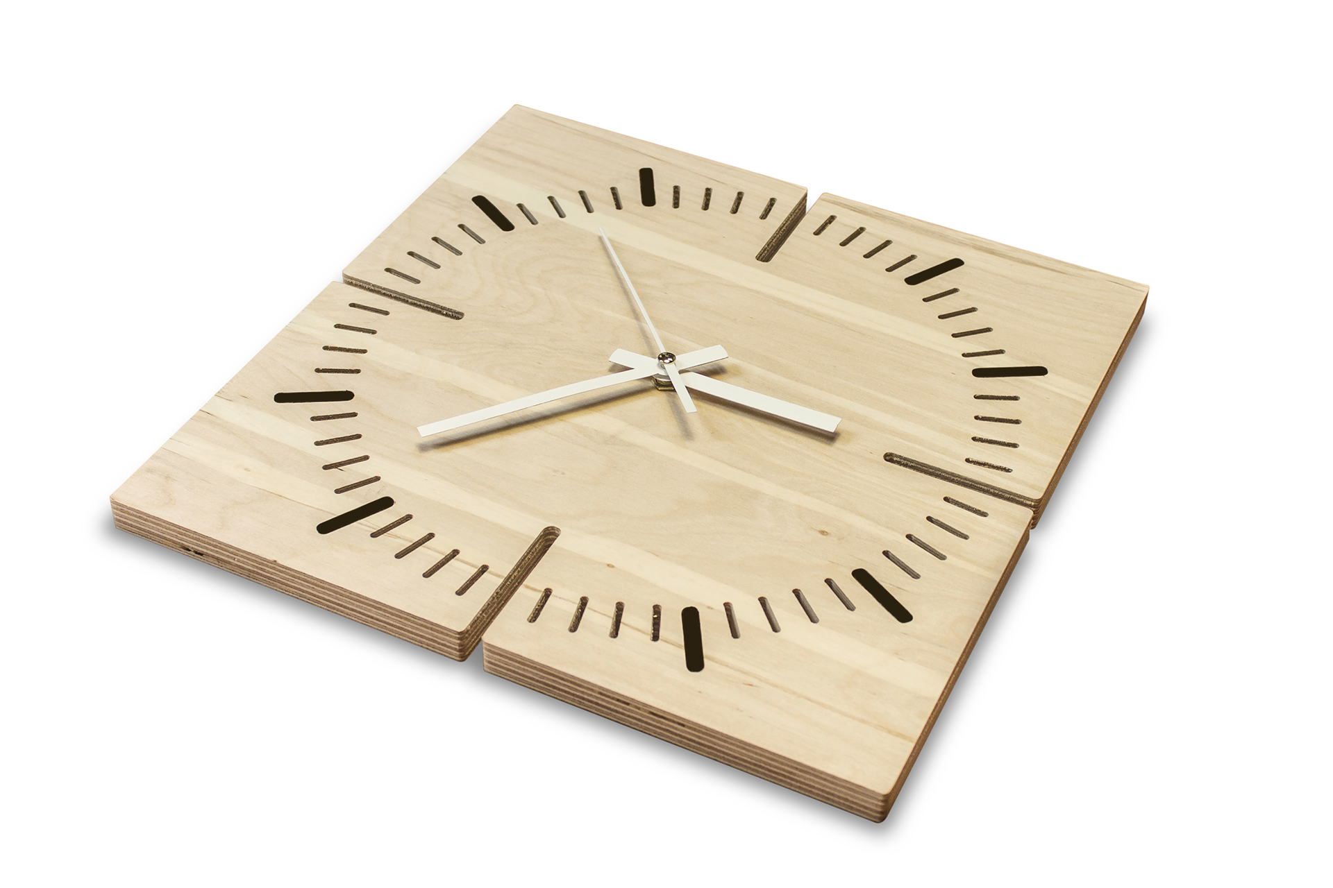 Huasen，Birch，Birch，birch，Clock，Wall clock，Concise and simple，beautiful，