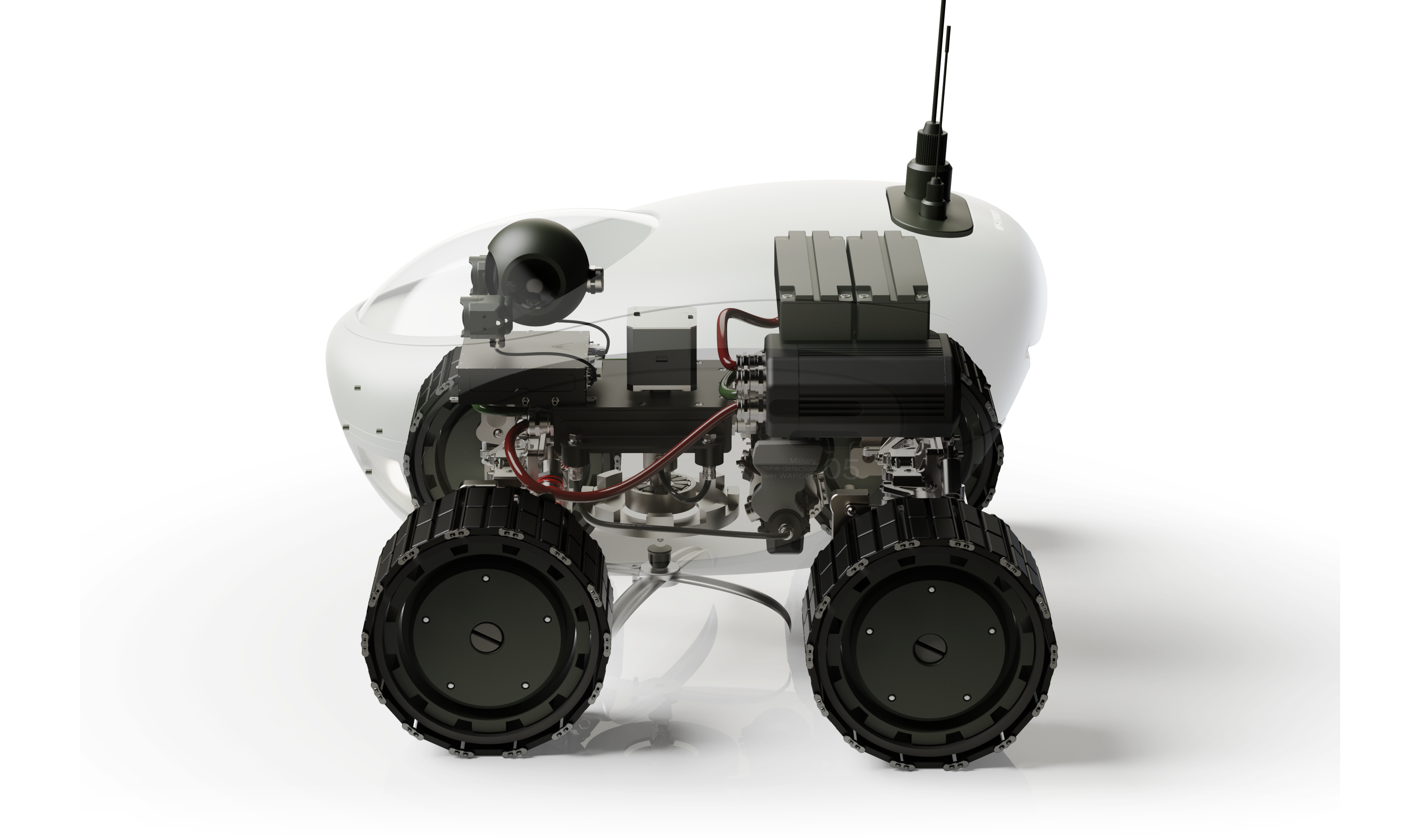 lawn mower，military grade，mine detection，