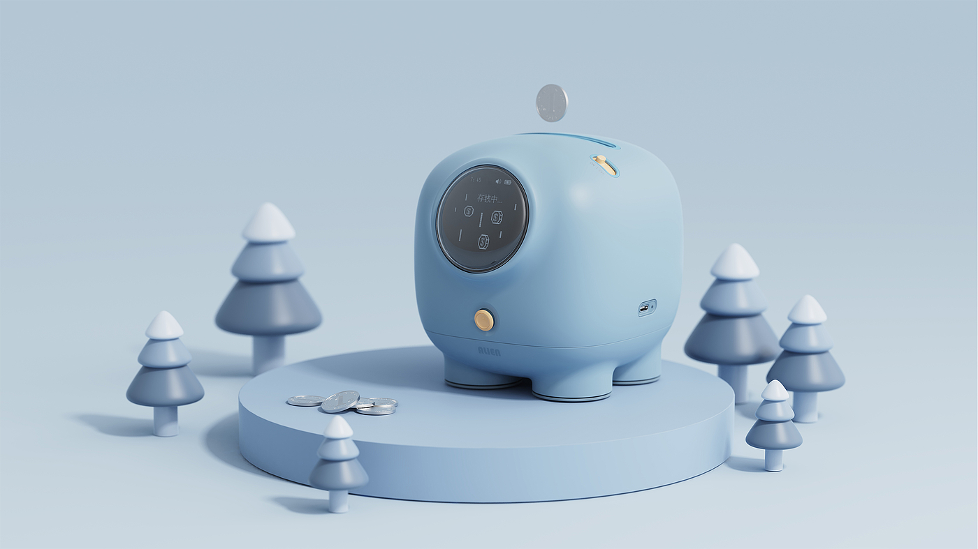 Electronic piggy bank，