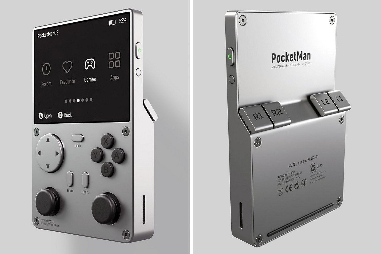 Cyberpunk，recreational machines，PocketMan P1，
