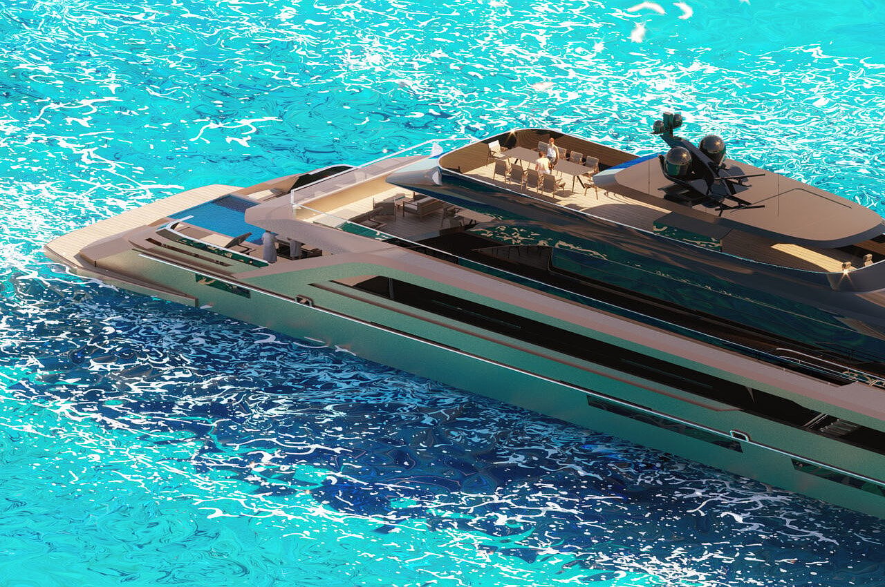 yacht，luxurious，sustainable，ecological consciousness，