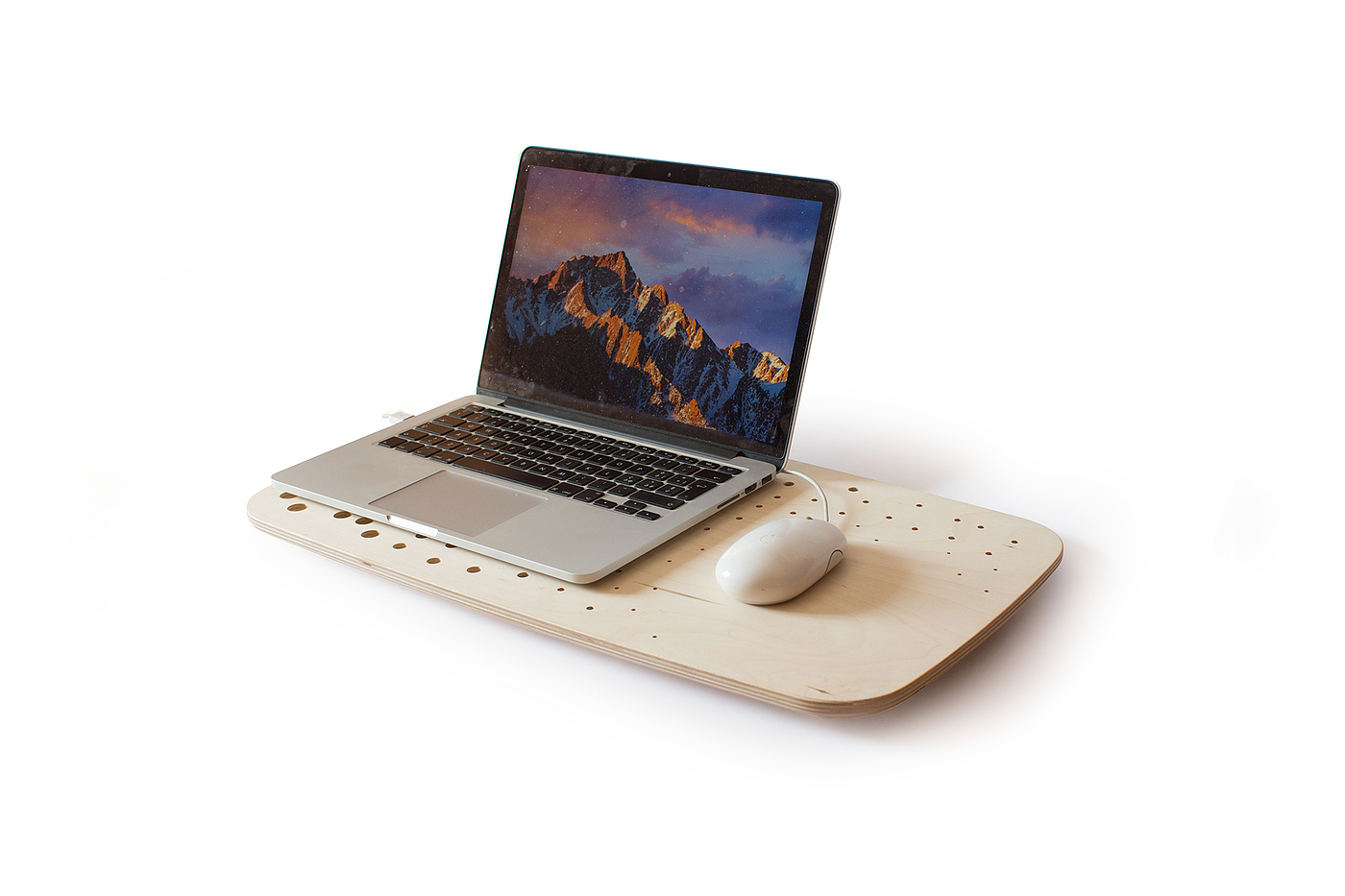 Mobile desk，panel，sow，seed，Porous structure，inspiration，Laptop desk，