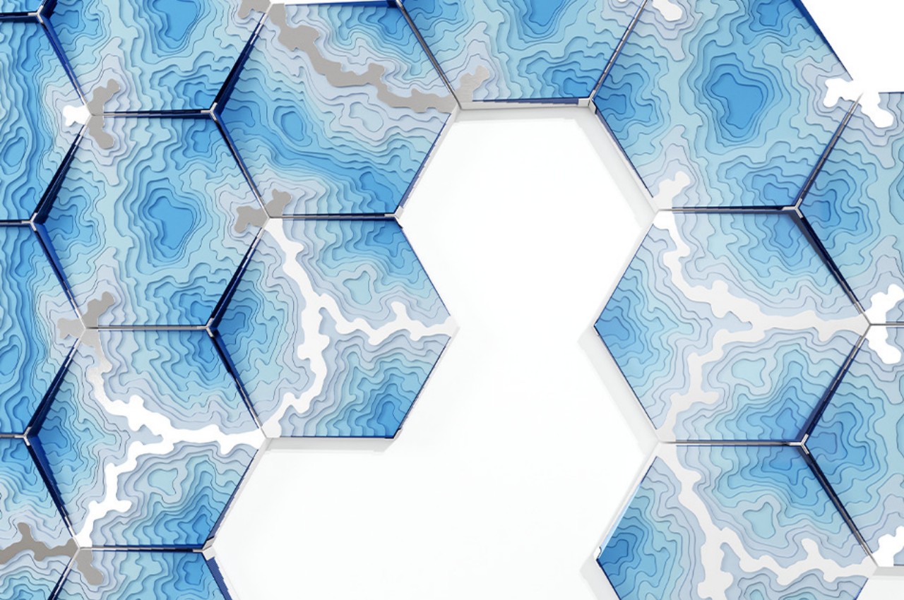 Abyss，ceramic tile，Decoration materials，originality，