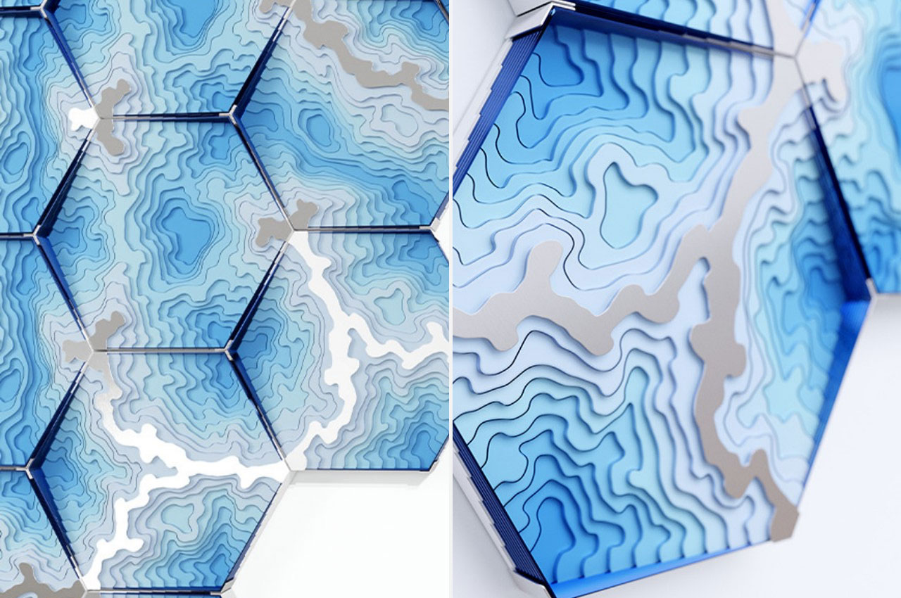 Abyss，ceramic tile，Decoration materials，originality，