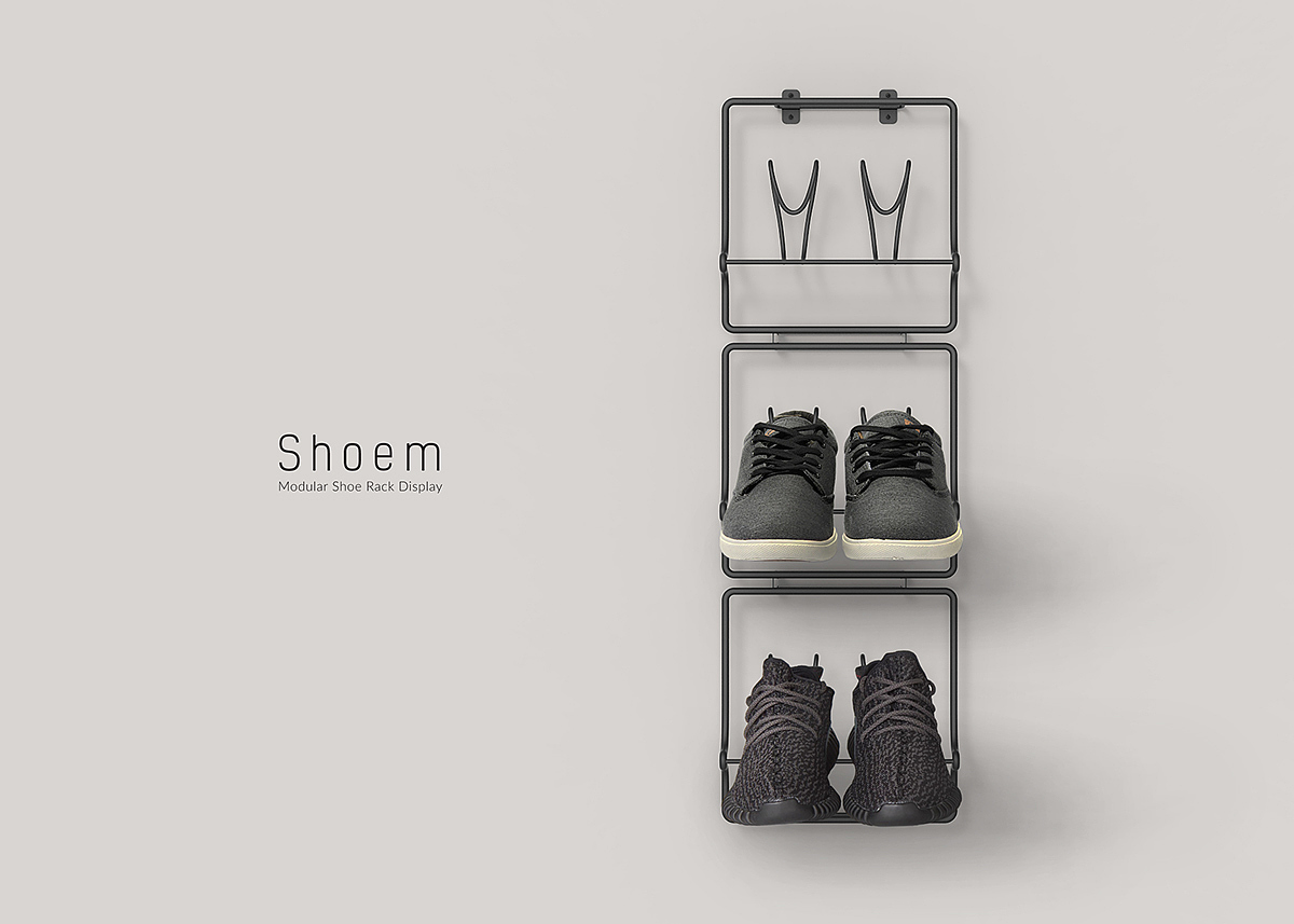 shoe rack，Modular，innovate，