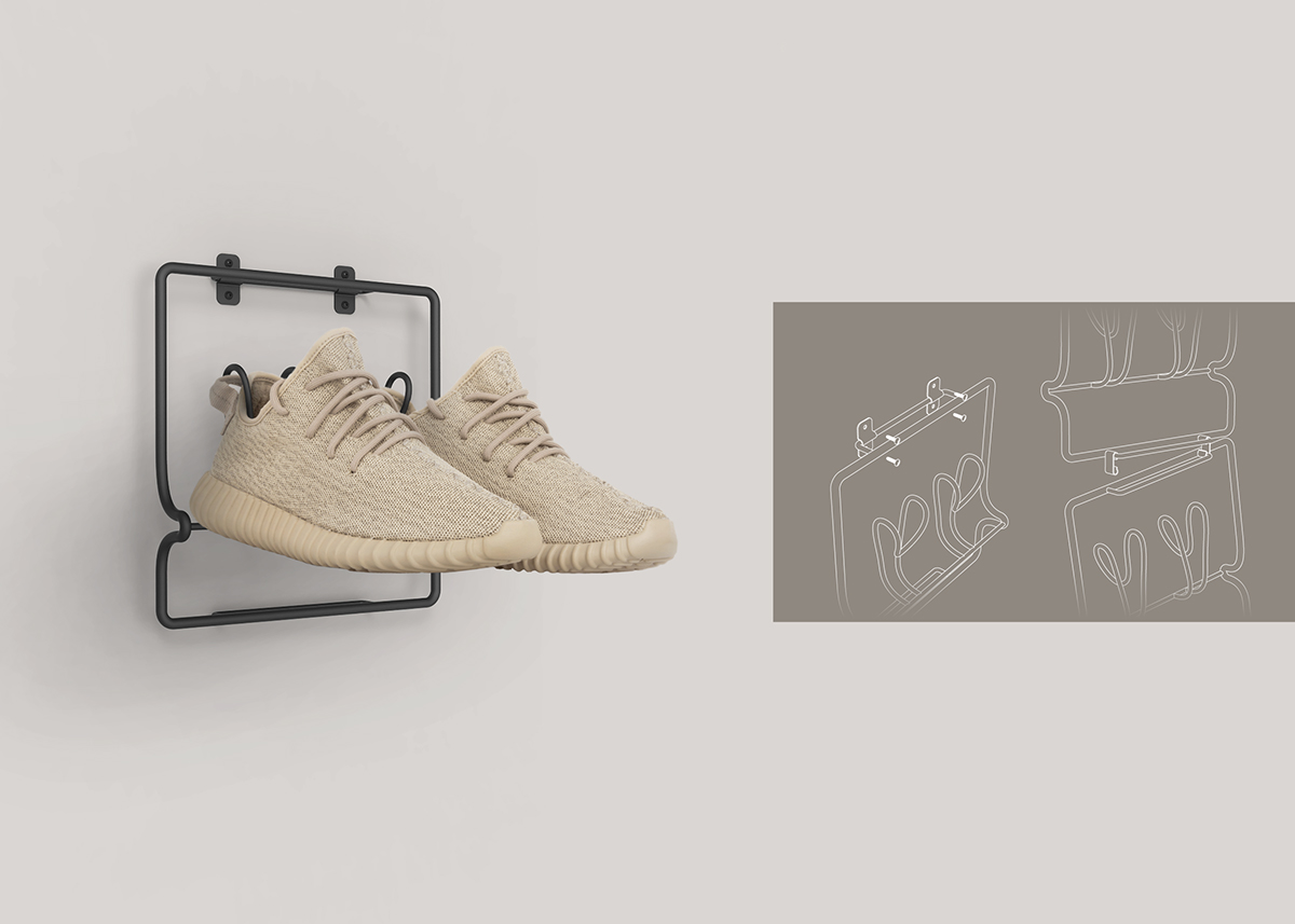 shoe rack，Modular，innovate，