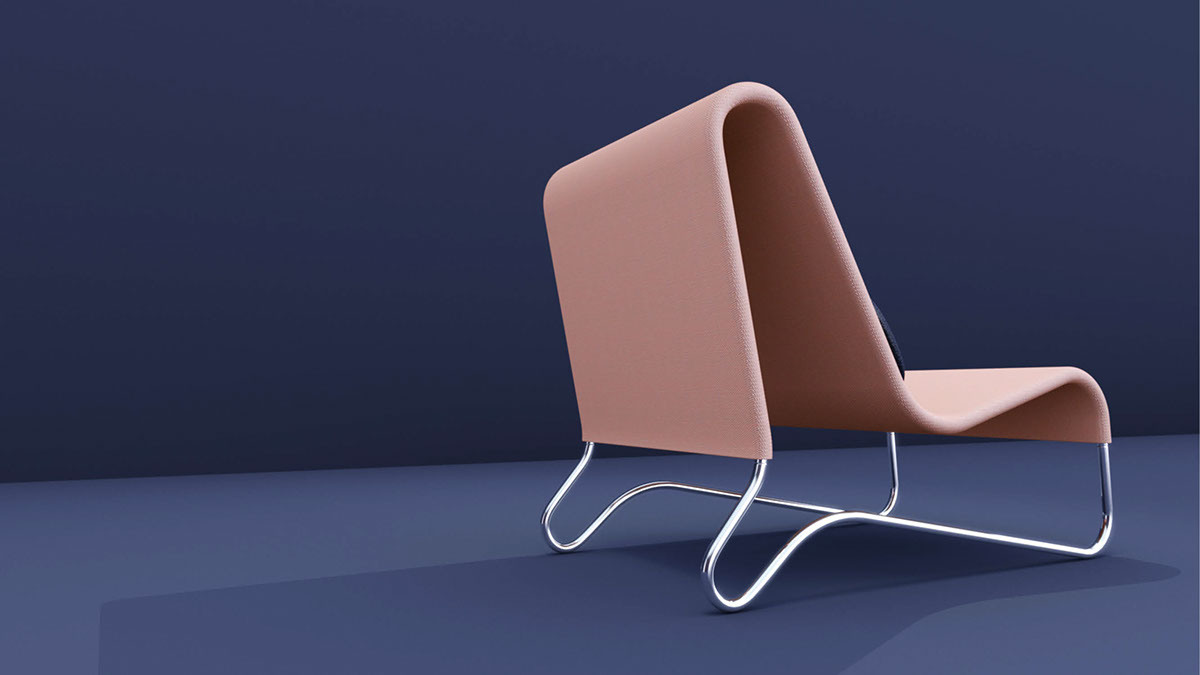 chair，sense of modernity，geometry，