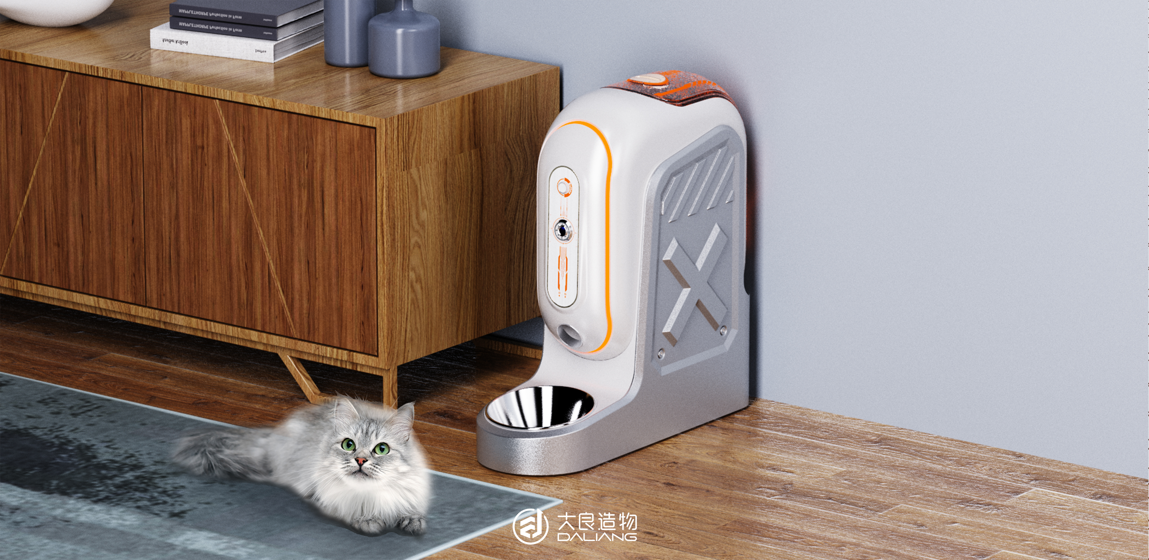 Pet Supplies & Pet，Pet feeder，Intelligent pet feeder，Daliang creation design，