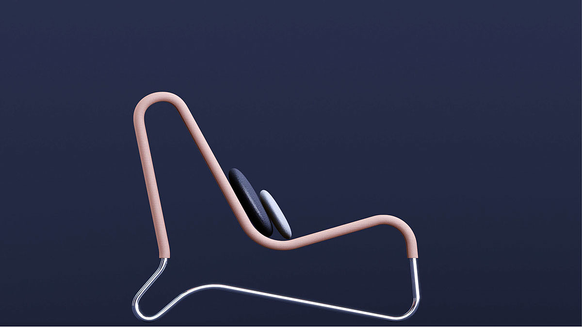 chair，sense of modernity，geometry，