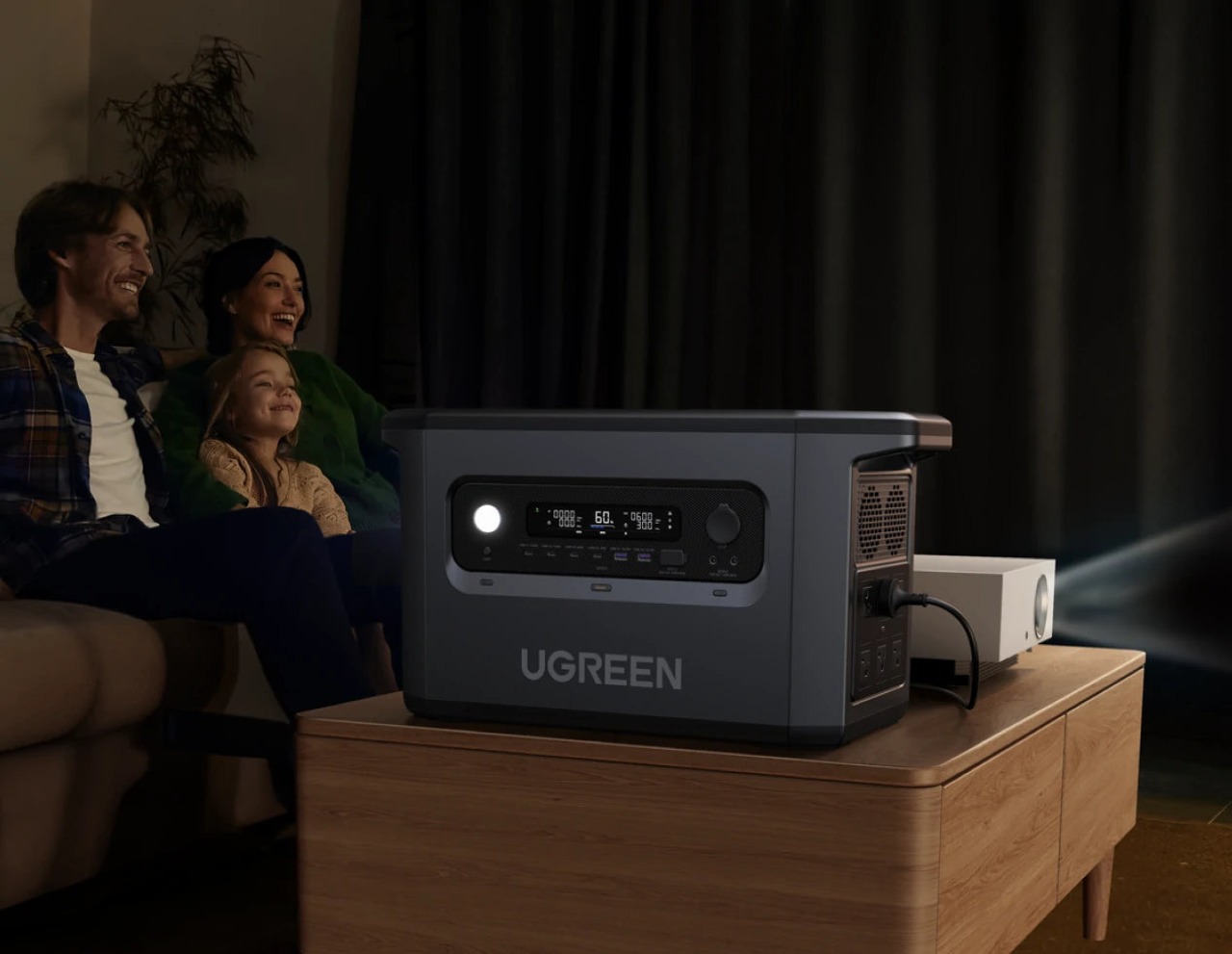 power station，UGREEN，outdoors，Energy independence，