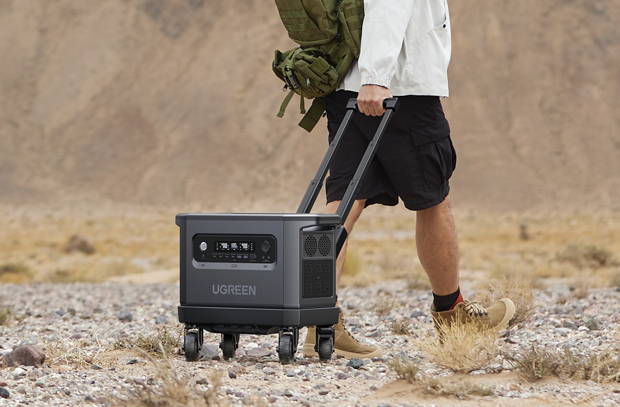 power station，UGREEN，outdoors，Energy independence，