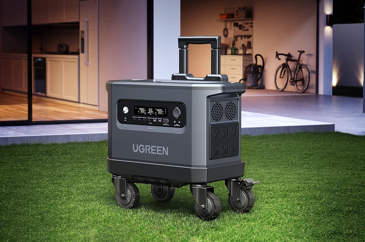 power station，UGREEN，outdoors，Energy independence，