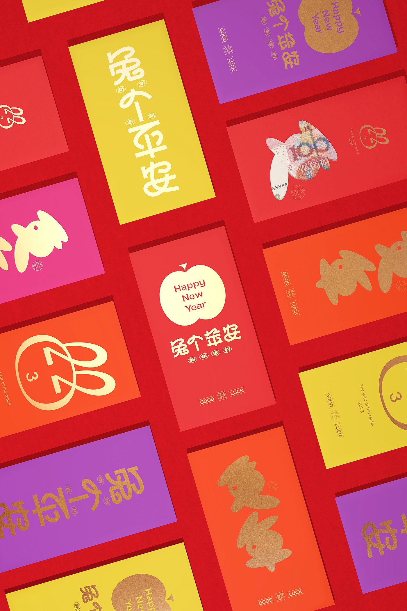 Fruit packaging，New Year gift box design，Gift box design，Xi'an Design Company，Apple Packaging Design，packing design，Spring Festival Packaging Design，Specialty Packaging Design，