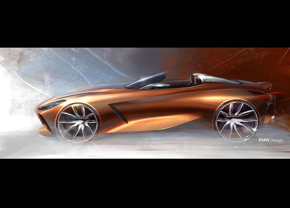 design sketch，concept，bmw，