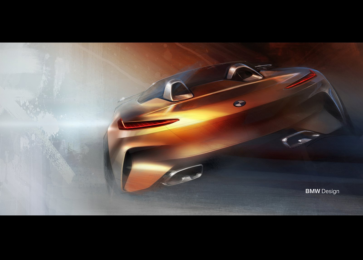 design sketch，concept，bmw，