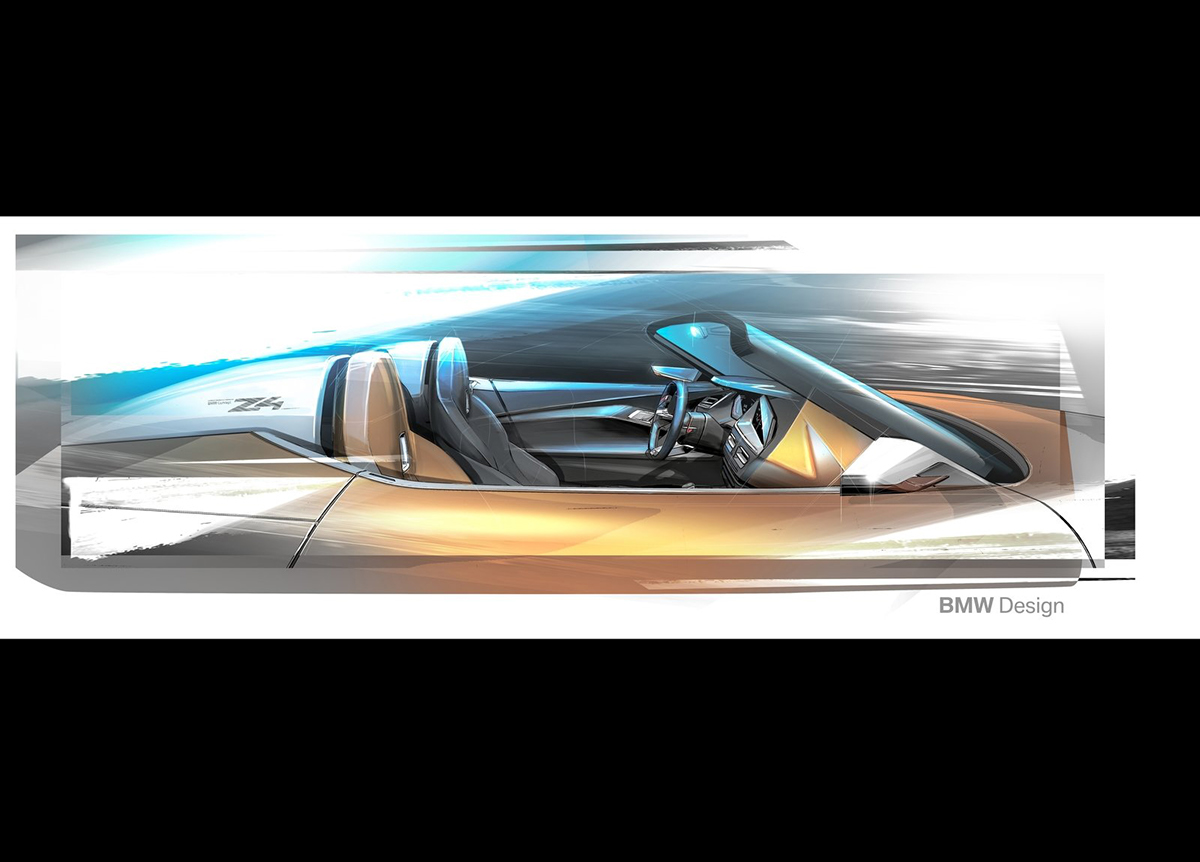 design sketch，concept，bmw，