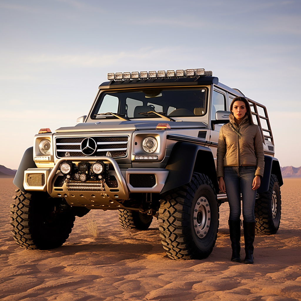 Four-wheel-drive off-road vehicle，