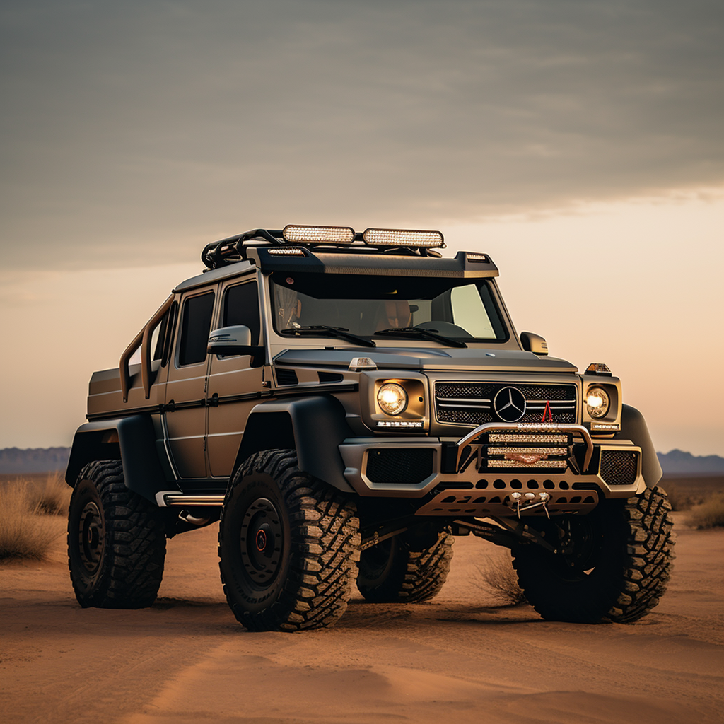 Four-wheel-drive off-road vehicle，