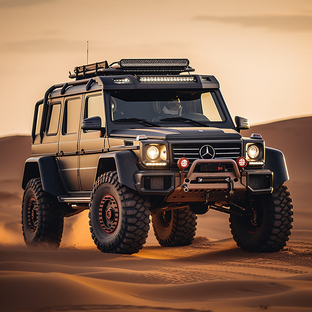 Four-wheel-drive off-road vehicle，