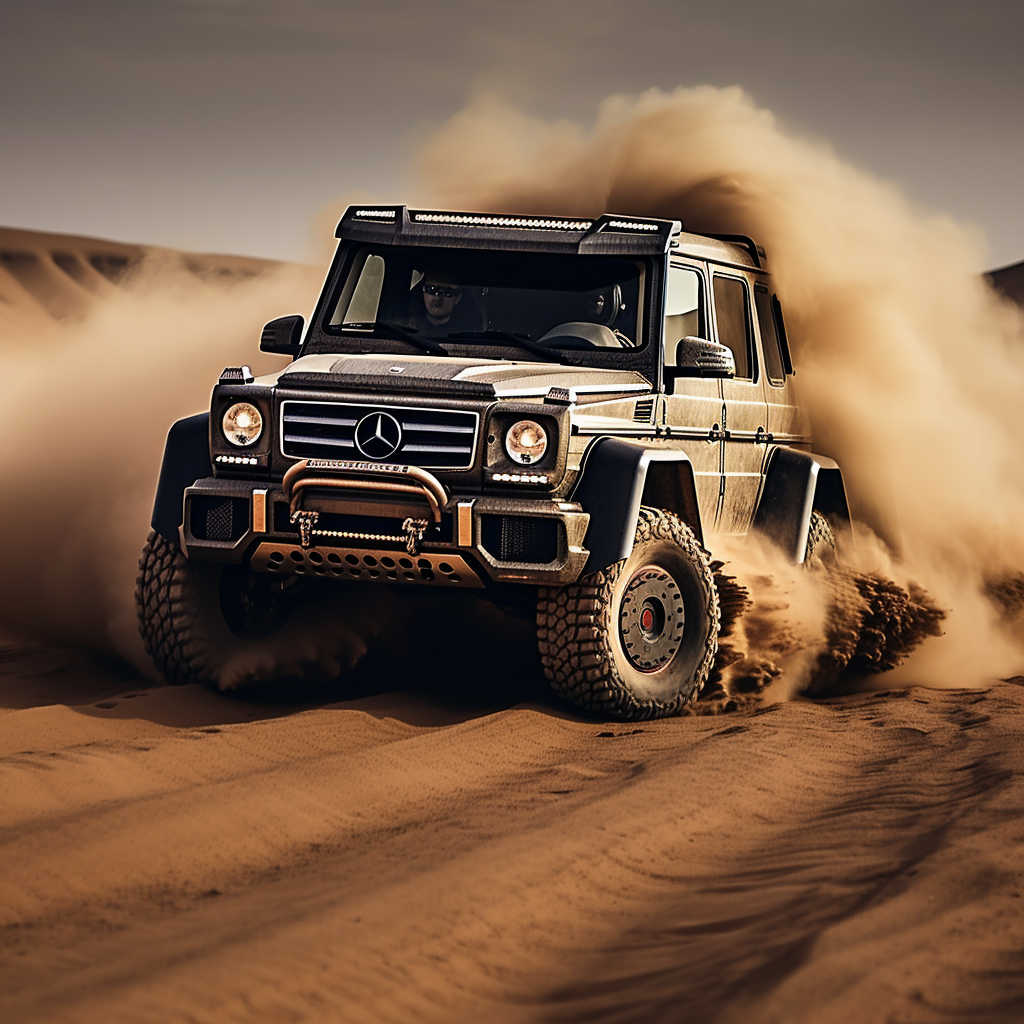 Four-wheel-drive off-road vehicle，