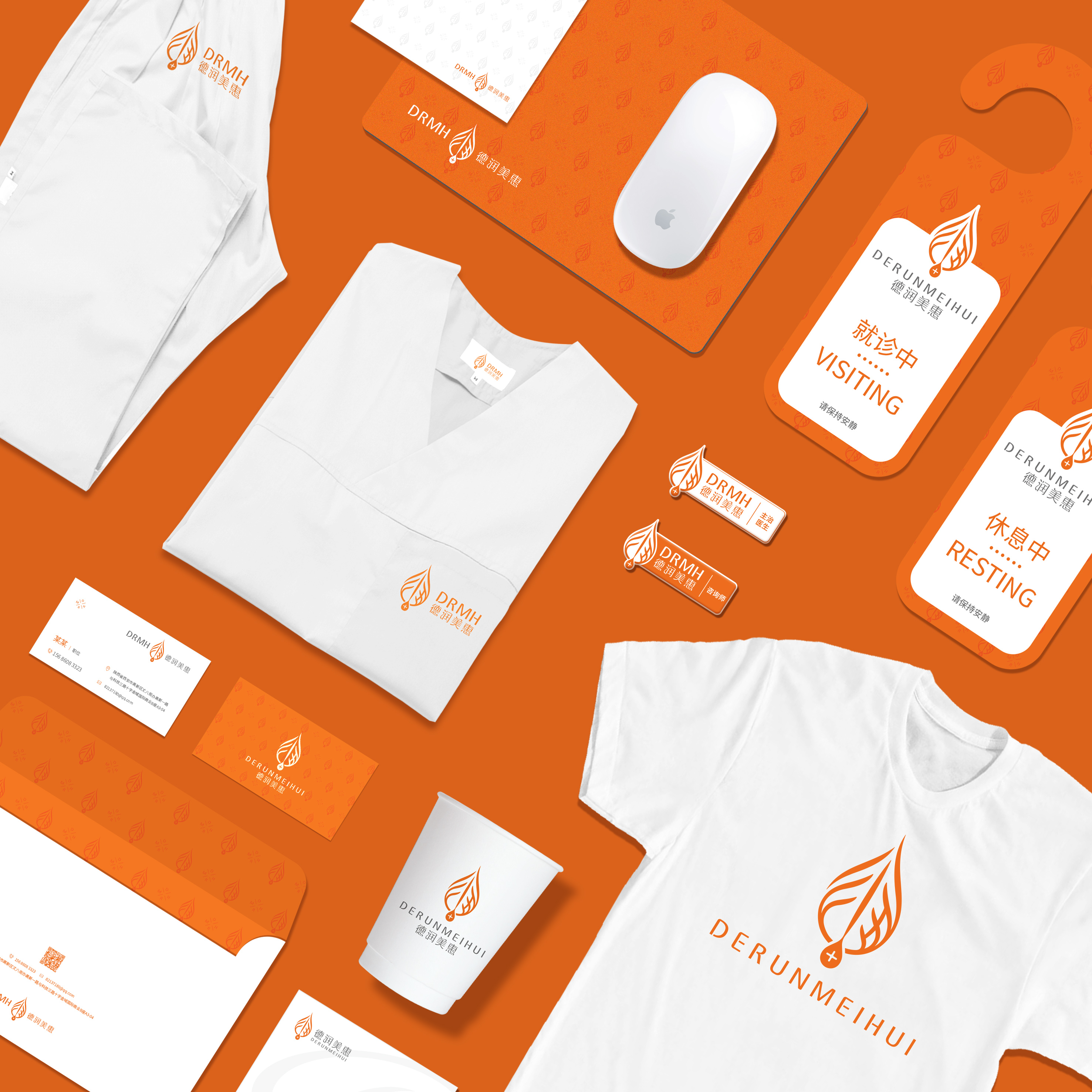 Brand VI design，Logo design，Xi'an Fulu Design，Xi'an Brand Design Company，Medical Beauty Brand Design，VI design，Enterprise VI Design，Enterprise trademark design，