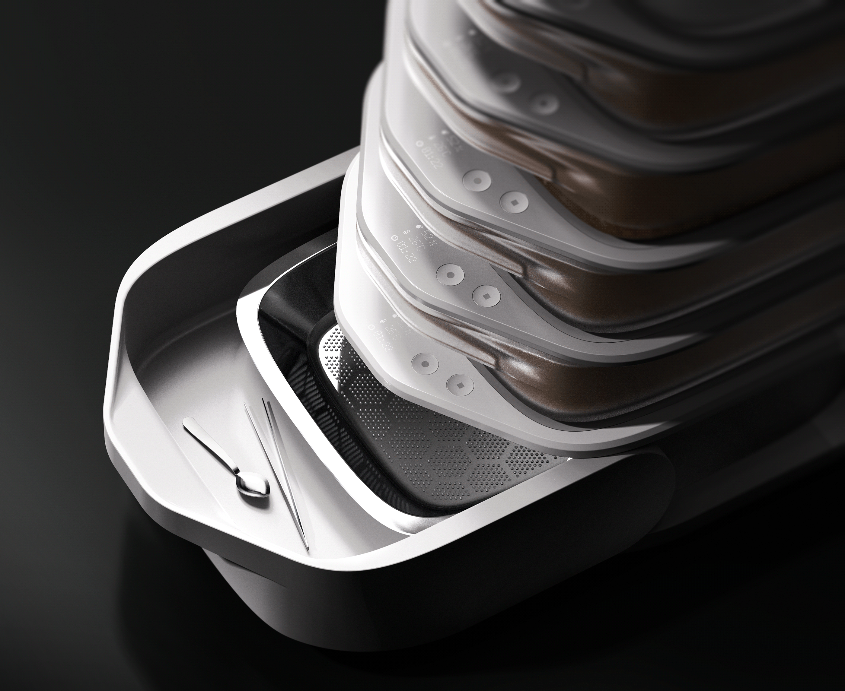 conceptual design，Me-Ho，Meal worm farming tools，originality，