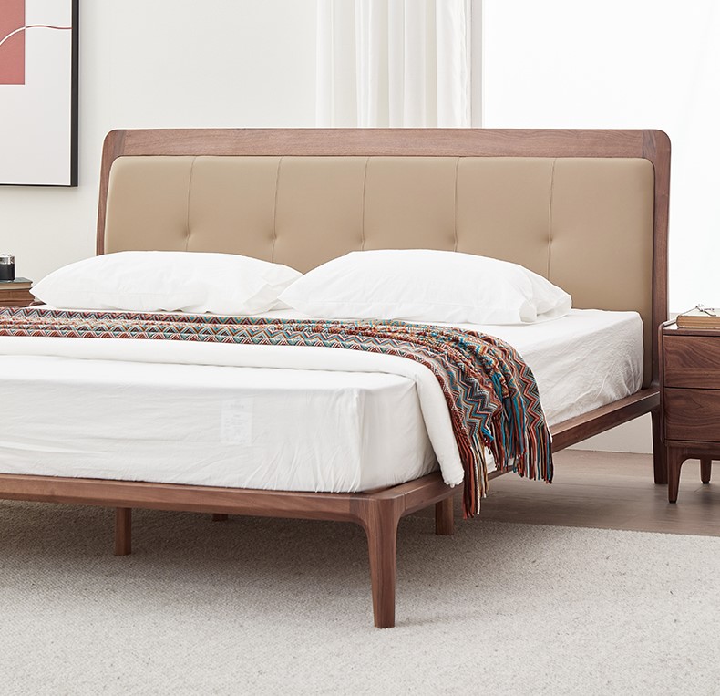 original，Bed，Black walnut，