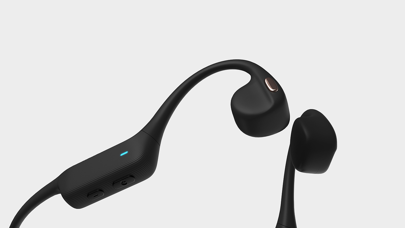 Bone conduction headset, sports headset, Bluetooth headset, headset，