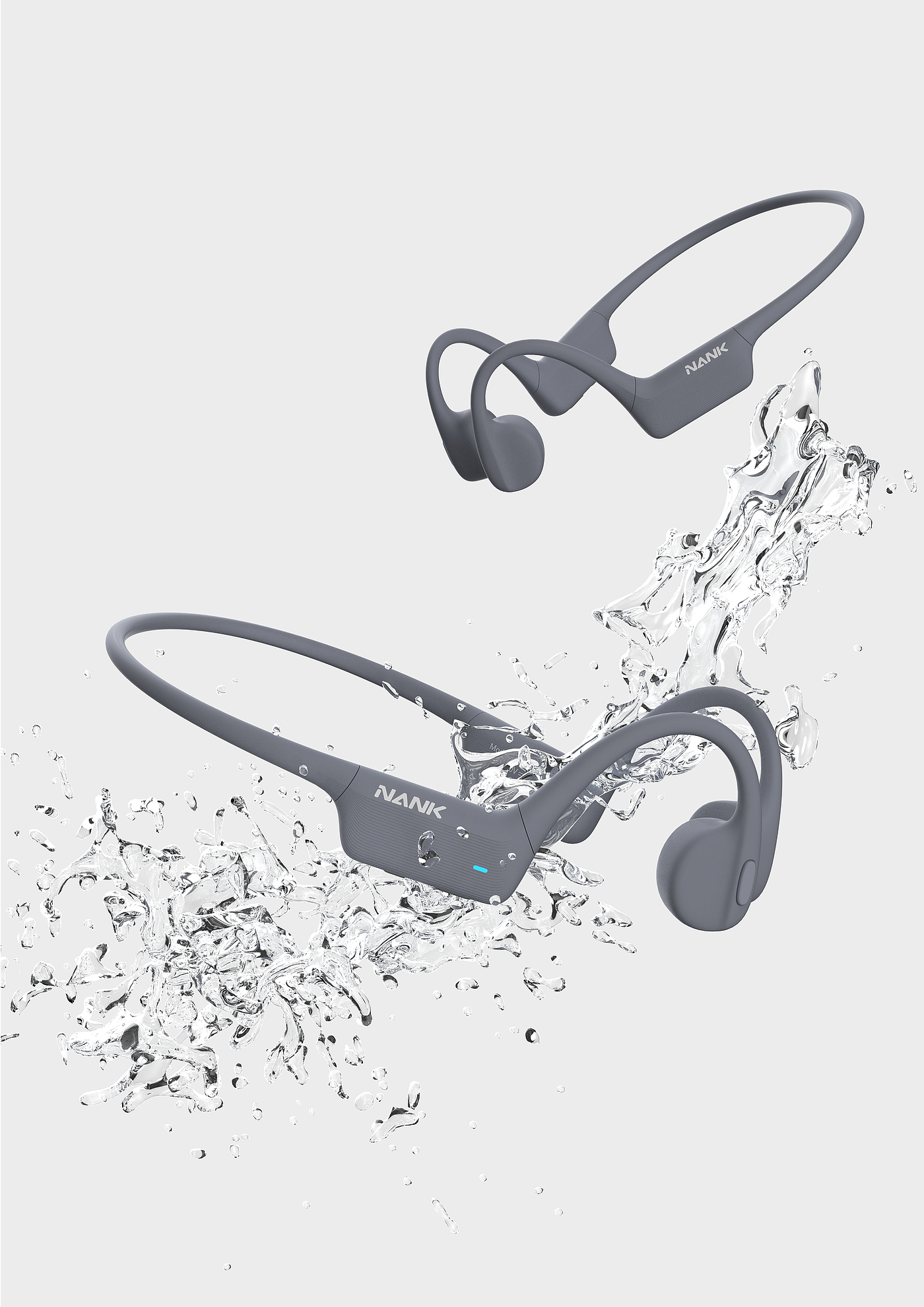 Bone conduction headset, sports headset, Bluetooth headset, headset，