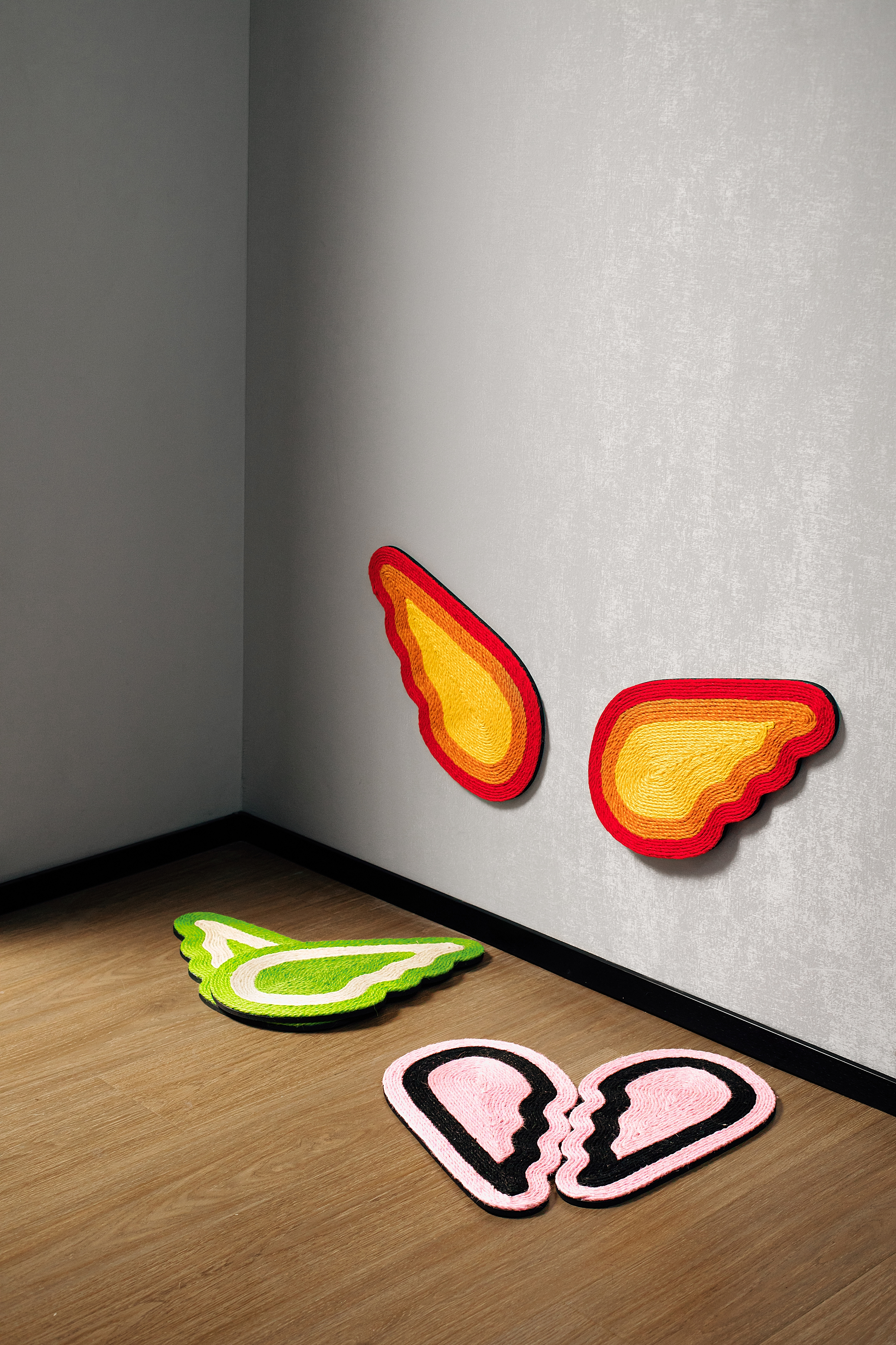 wing，Cat scratch board，Pet Supplies & Pet，Wall-mounted panel，Fashion Tide，sisal rope，