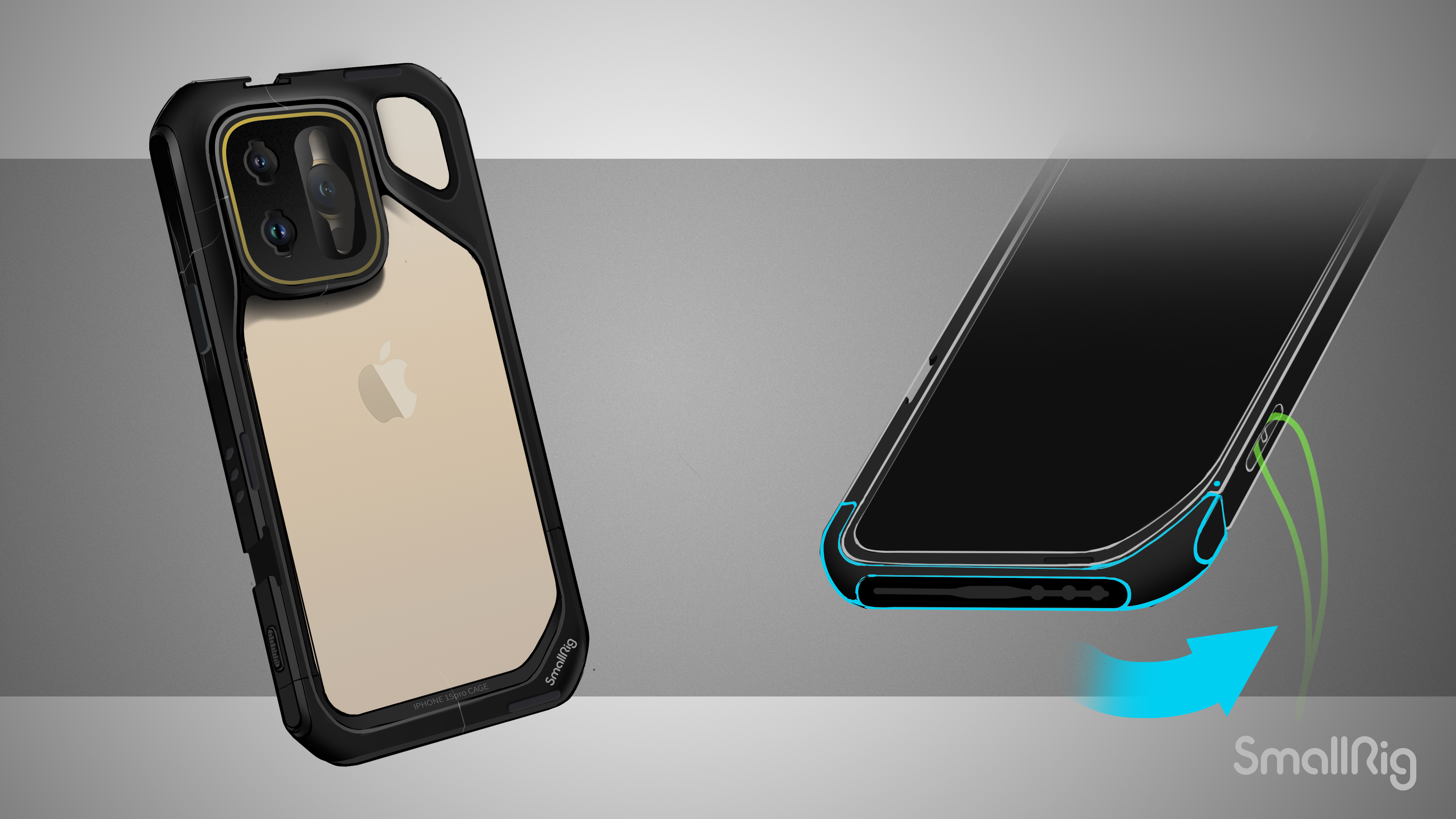 iPhone 15 Pro / iPho，Quick Dismantling Ecology，Mobile phone shooting，Photographic equipment，Handheld Shooting，