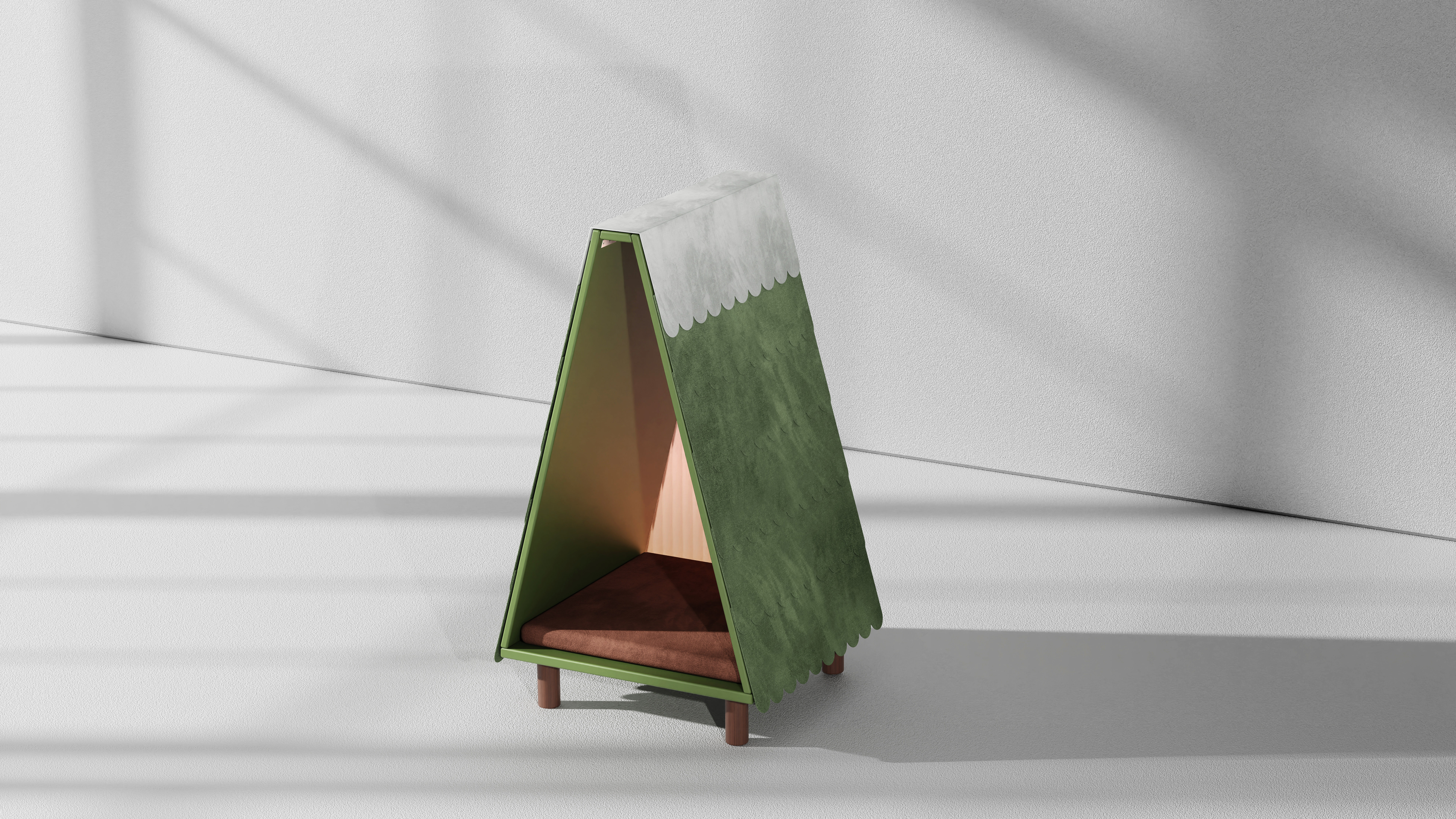 Cat house，Pet Supplies & Pet，Cat scratch board，Tide play home，Wooden house，