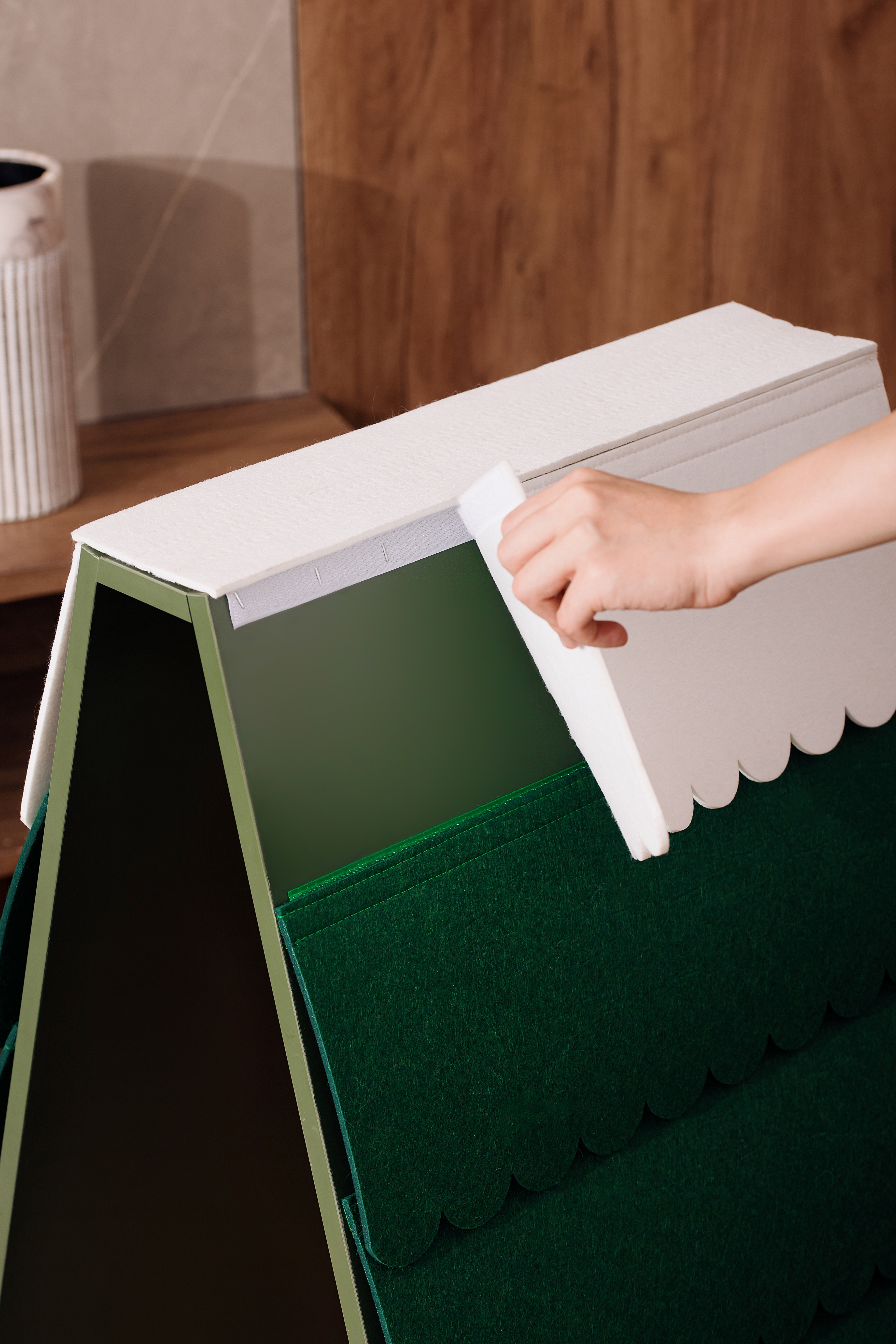 Cat house，Pet Supplies & Pet，Cat scratch board，Tide play home，Wooden house，