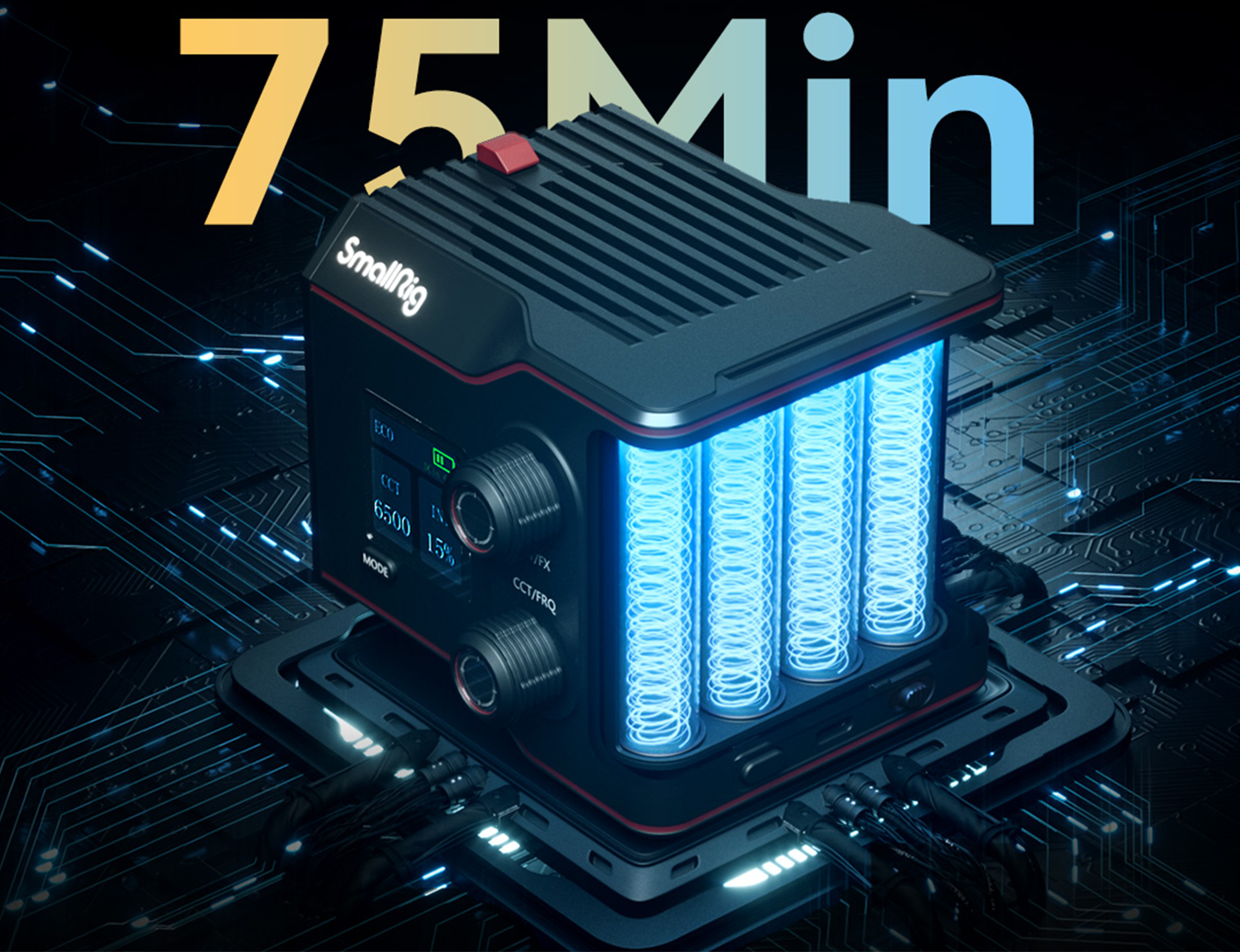 Video fill light，RC 60B，60W，mini photography lamp，