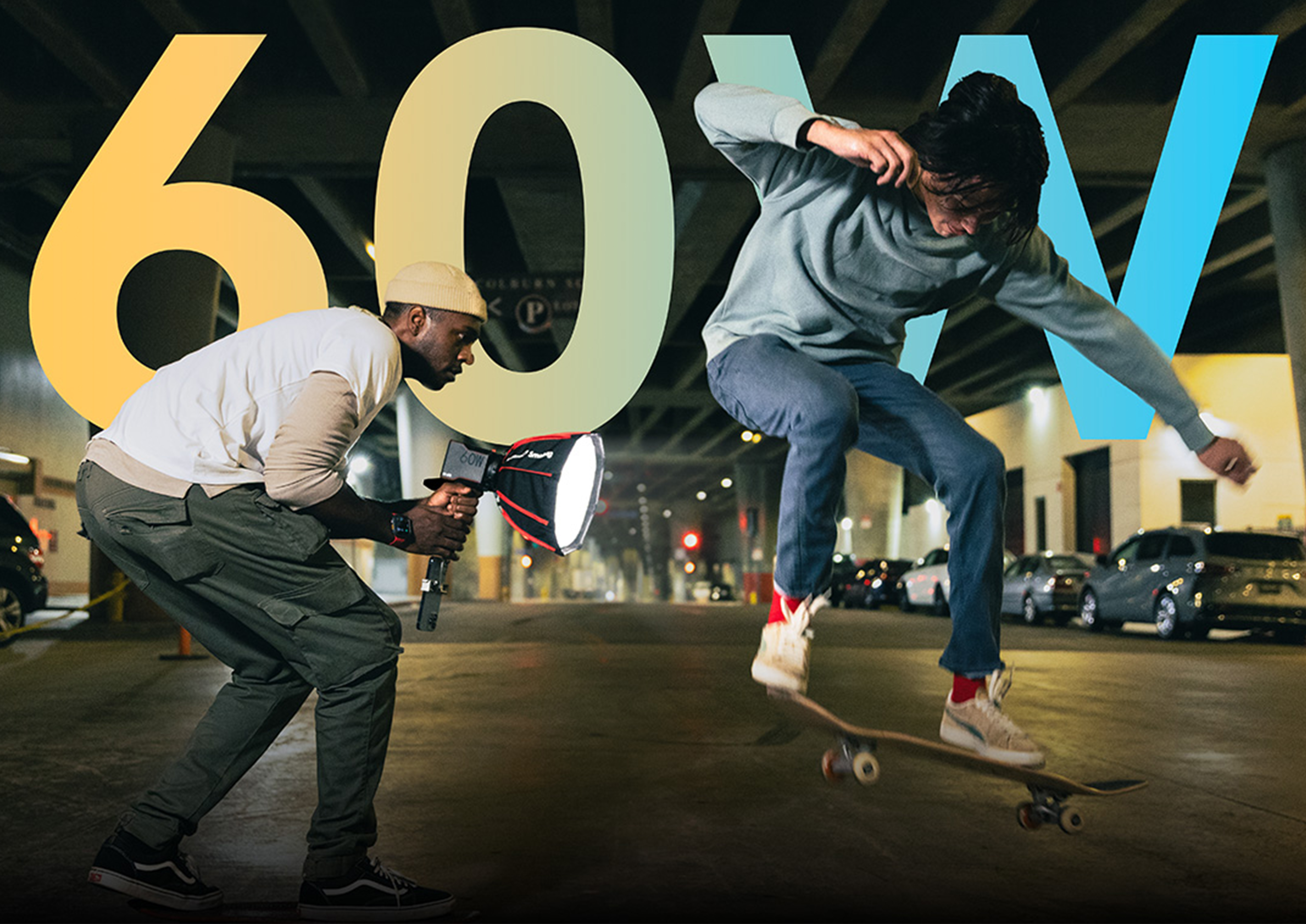 Video fill light，RC 60B，60W，mini photography lamp，