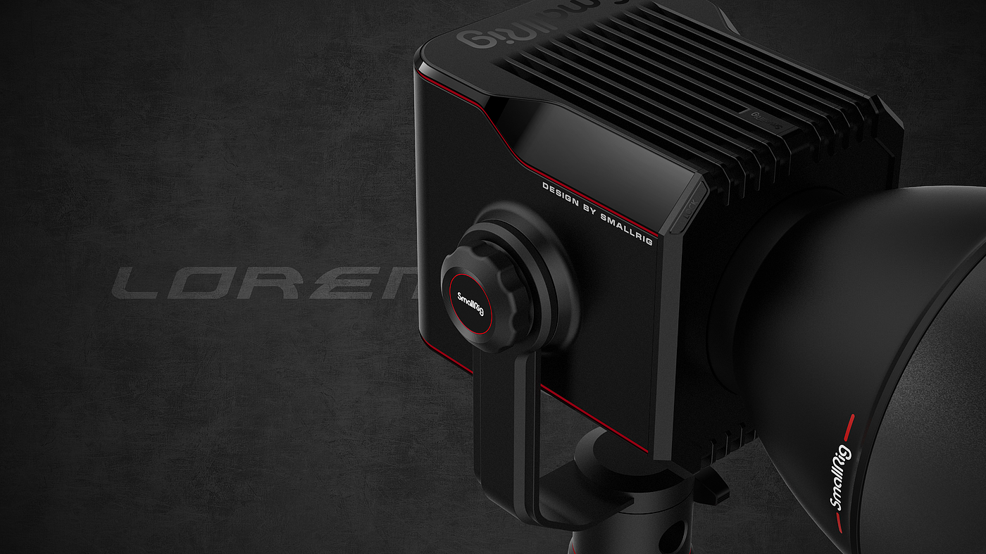 Video fill light，RC 60B，60W，mini photography lamp，