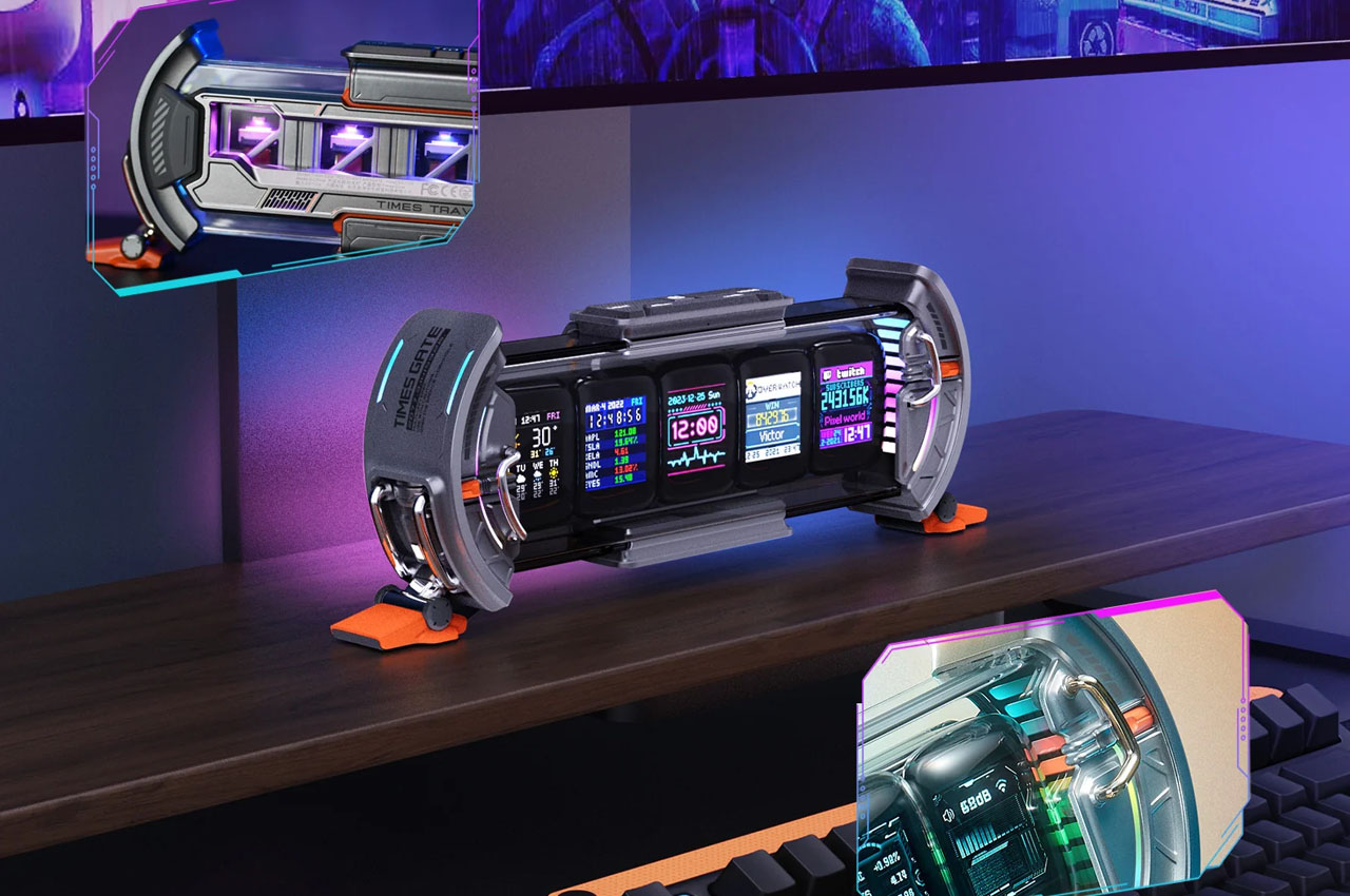 Time Gate，alarm clock，electronic product，originality，