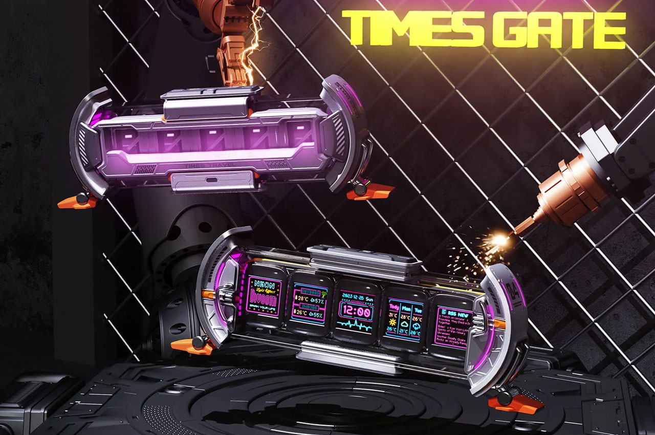 Time Gate，alarm clock，electronic product，originality，