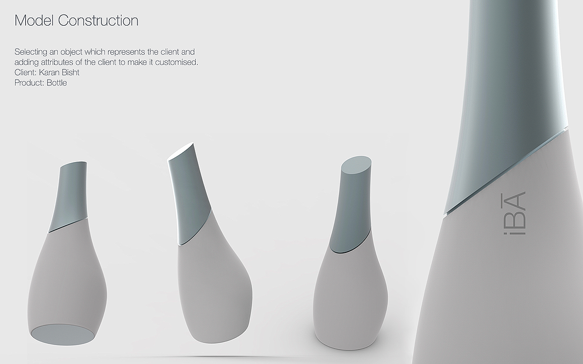 iBA，bottle，product design，