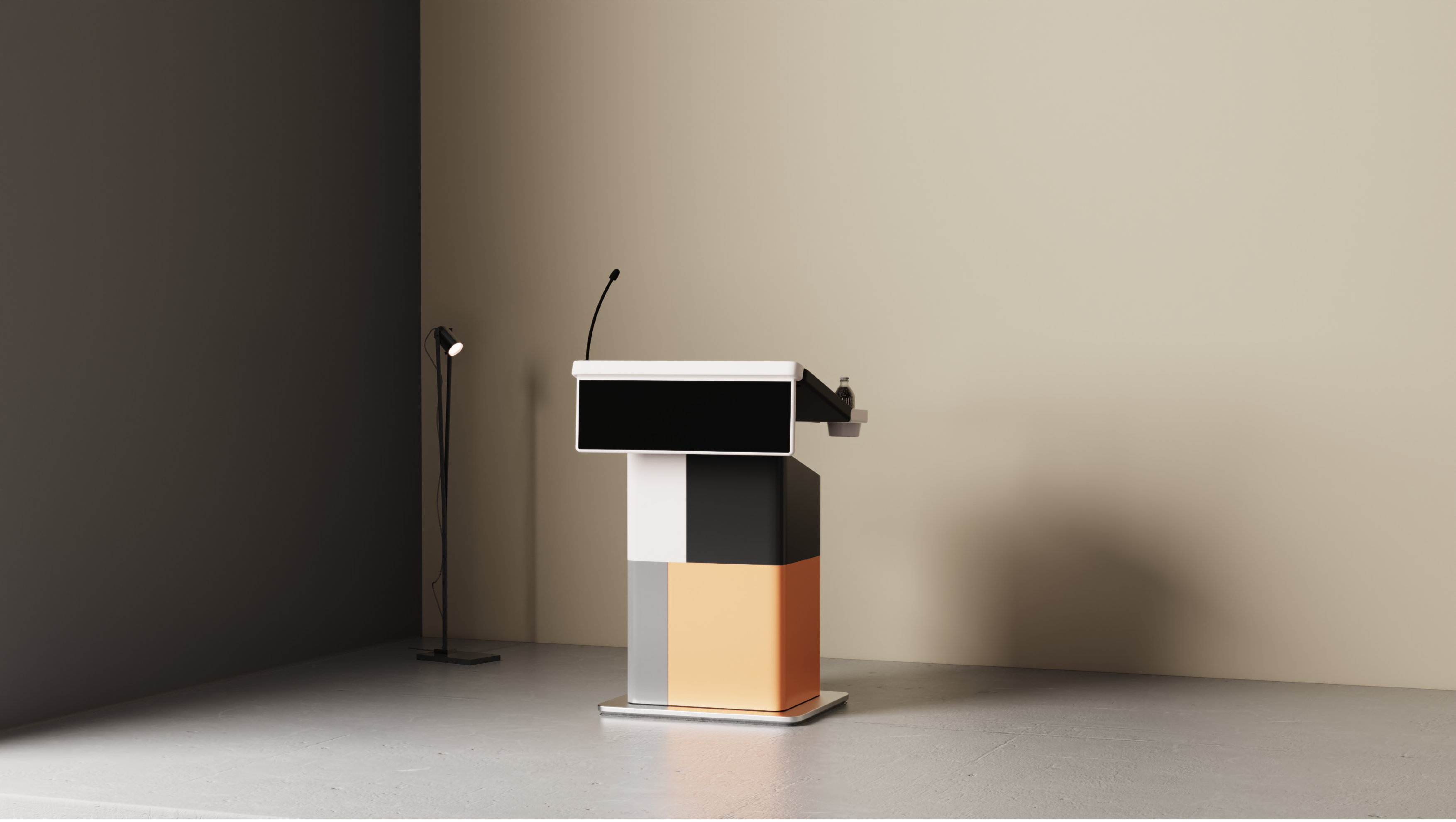 Intelligent teaching aids，platform，Lifting table，teaching，Intelligent technology，Friendly Design，industrial design，furniture design ，